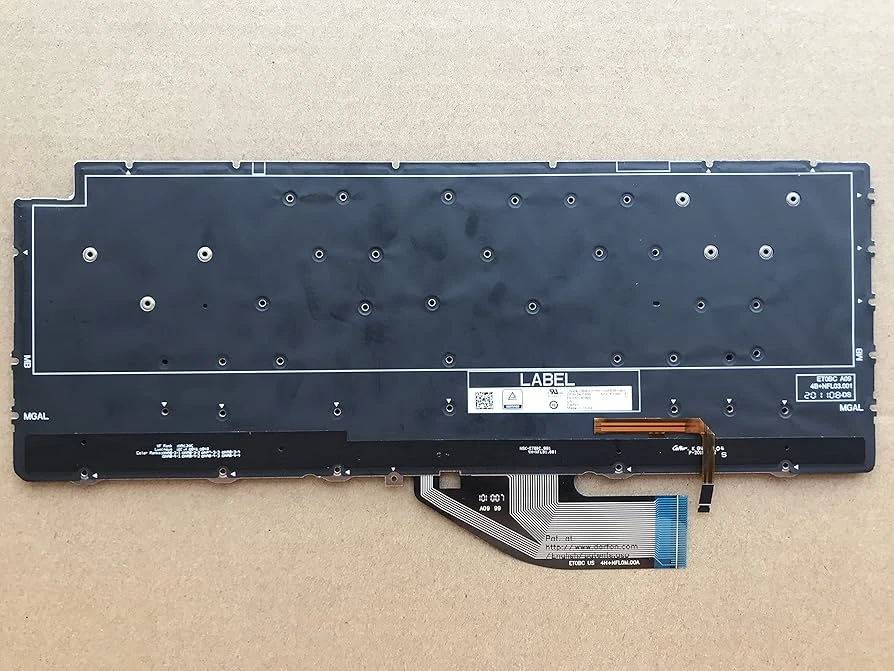 Dell XPS 13 7390 backlit Laptop keyboard Luztech Solutions - Image 2