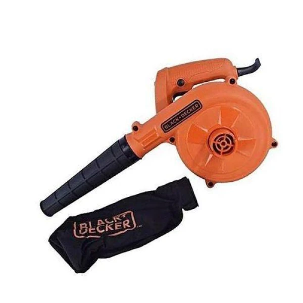 Brand New Black and Decker Computer Dust blower in Nairobi CBD-Black & Decker Variable Speed Blower / Vacuum comes equipped with a powerful 530W motor for increased performance and a variable speed control to suit all applications. 