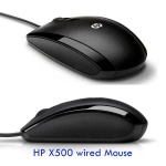 New HP Wired X500 USB optical Mouse in Luztech Computer Solutions Nairobi Kenya
