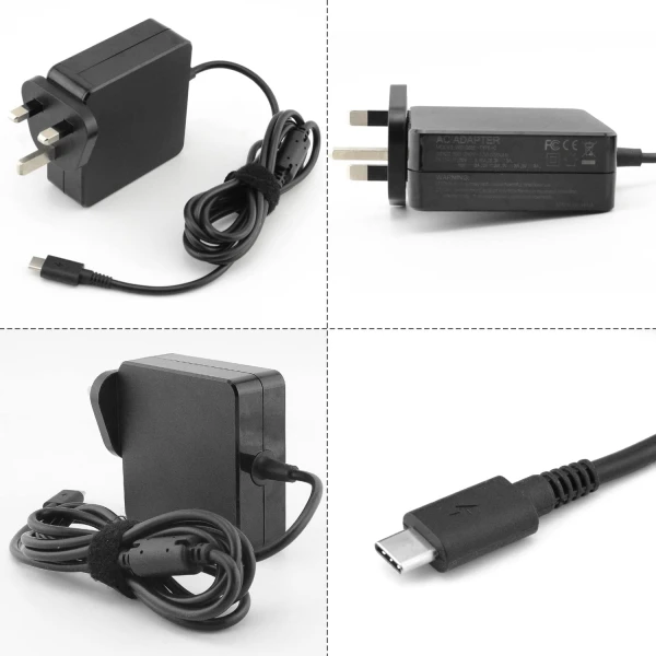 Type c USB-C For HP Spectre 13-AP 13-ap000 series Ac Adapter Charger 5V/3A, 9V/3A, 12V/3A, 15V/3A, 20V/3.25A 65W