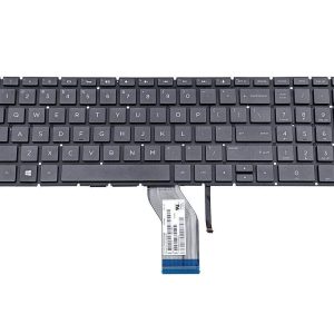 HP Spectre X360 Convertible 15-CH series Replacement Grey Backlight Keyboard