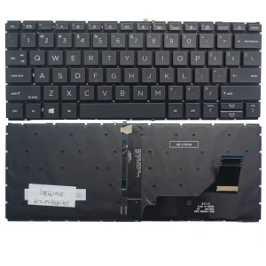 US English Black Backlight keyboard for HP ProBook 430 G8 replacement