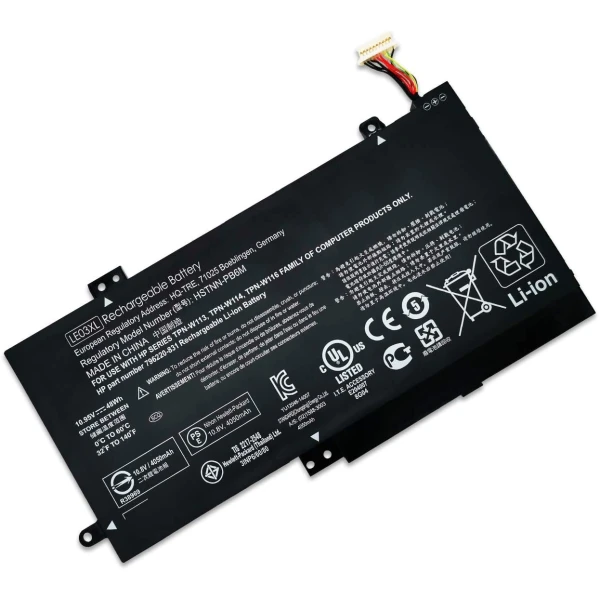 796220-831, 796356-005 HP Pavilion X360 Convertible 13-S Series HP Envy X360 M6-W000 laptop Battery LE03XL