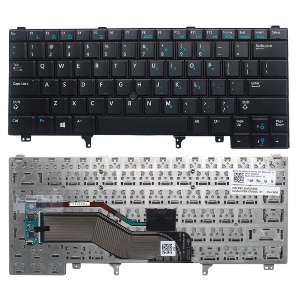 Non Backlight US English Laptop keyboard for Dell latitude E6420- Dell Latitude E6430 keyboard