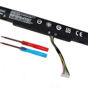 AS16A5K AS16A8K Replacement Laptop battery for Acer Aspire E15 E5-575 KT.00605.002 Battery Type: Li-ion; Voltage: 14.8V; Capacity: 2600mAh; Cells: 4 cells;