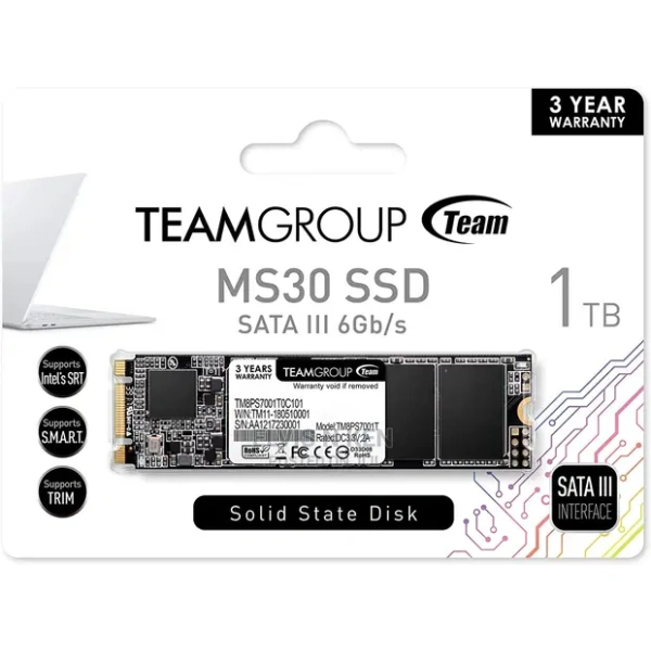 1TB Laptop SSD M.2 2280 6Gb/s TEAMGroup in Nairobi CBD Kenya SATA 6Gb/s