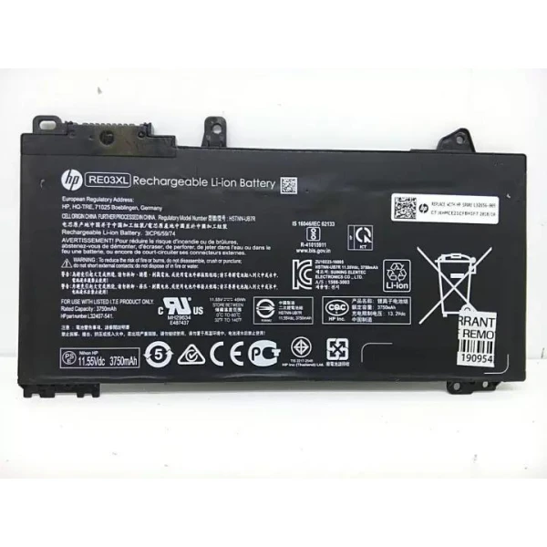 RE03XL New Genuine Compatible Replacement Laptop Battery for HP ProBook 440 G6 L32407-AC1, HSTNN-DB9A, HSTNN-OB1C