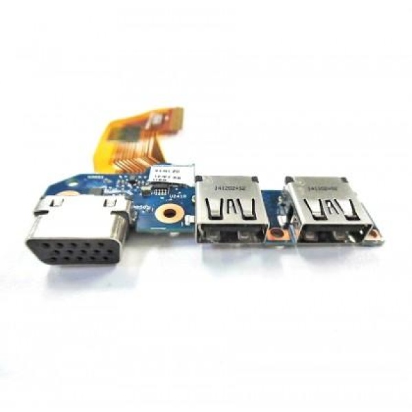 6050A2559201 Genuine Laptop USB VGA interface Port board with cable for HP EliteBook 840 G1