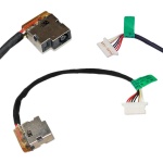 Original Repair and Replacement HP 250 G7 DC Jack IN Power Connector Cable DC-IN Charging Port