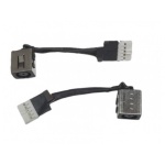 Dell OEM Latitude E7250 DC Power Input Jack with Cable - 4W9NY DC Power jack for wire connector