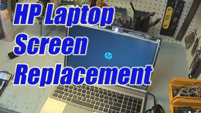 HP LCD LED Display Screen Replacement & Repair: