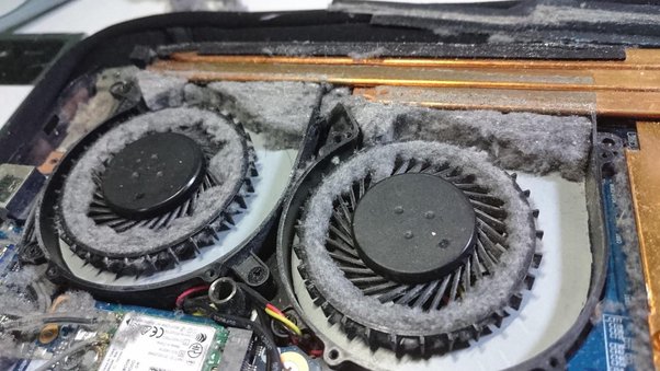 Replacement and Original Laptop CPU-GPU Cooling Fan