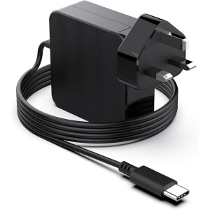 Lenovo 300e 65W USB-C Charger Adapter – Original Power Supply for Chromebook & Windows