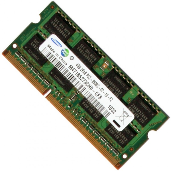 Samsung Laptop RAM DDR3 4GB