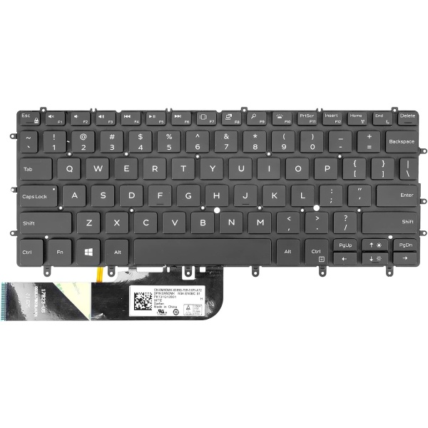 Replacement Dell XPS 13 9380 Backlight keyboard