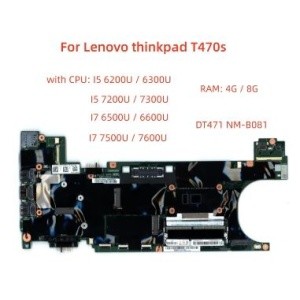 Lenovo ThinkPad T470s Motherboard Replacement