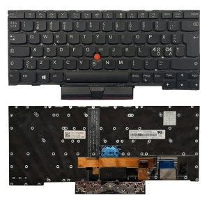 Lenovo ThinkPad X390 Yoga Keyboard Replacement – US Backlit / Non‑Backlit Options
